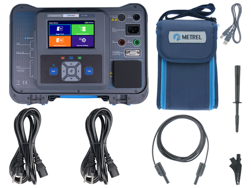Metrel MI 3360 Gerätetester OmegaGT XA - CH - metrel.ch