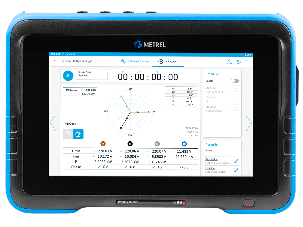 Metrel MI 2992 Power Analyser / Netzanalysegerät Klasse A